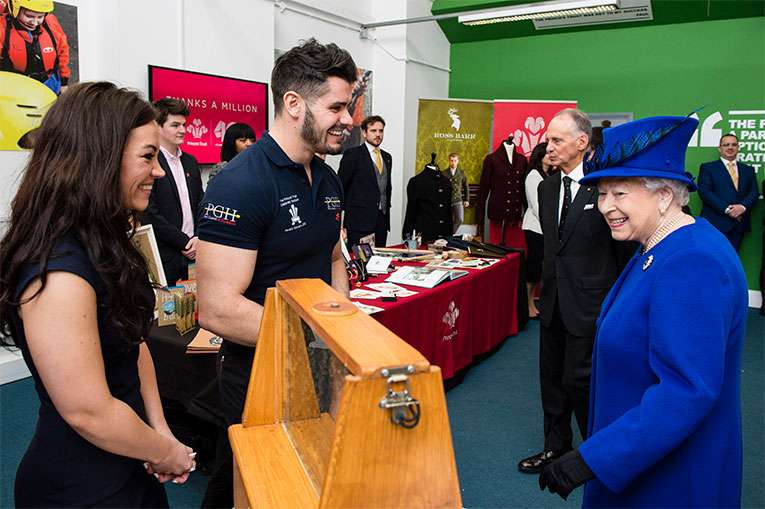 Meeting Her Majesty The Queen | Beegone